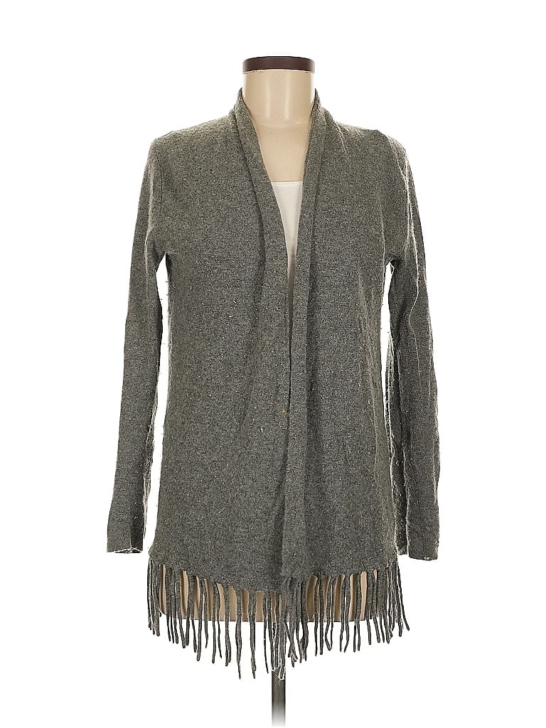 Sofia Cashmere 100% Cashmere Gray Cashmere Cardigan Size M - photo 1