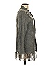 Sofia Cashmere 100% Cashmere Gray Cashmere Cardigan Size M - photo 4