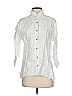 XCVI 100% Linen White 3/4 Sleeve Blouse Size S - photo 1