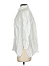 XCVI 100% Linen White 3/4 Sleeve Blouse Size S - photo 5