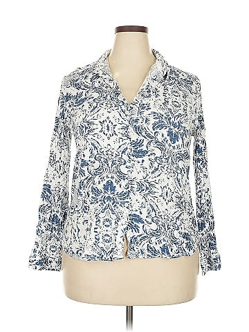 Big Dart 3/4 Sleeve Blouse (view 1)