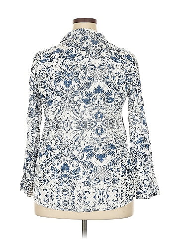 Big Dart 3/4 Sleeve Blouse (view 2)