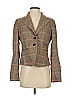 MICHAEL Michael Kors Plaid Gray Blazer Size 4 - photo 1