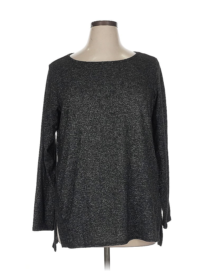 Pre-owned Apt. 9 Pullover Sweater In Gray