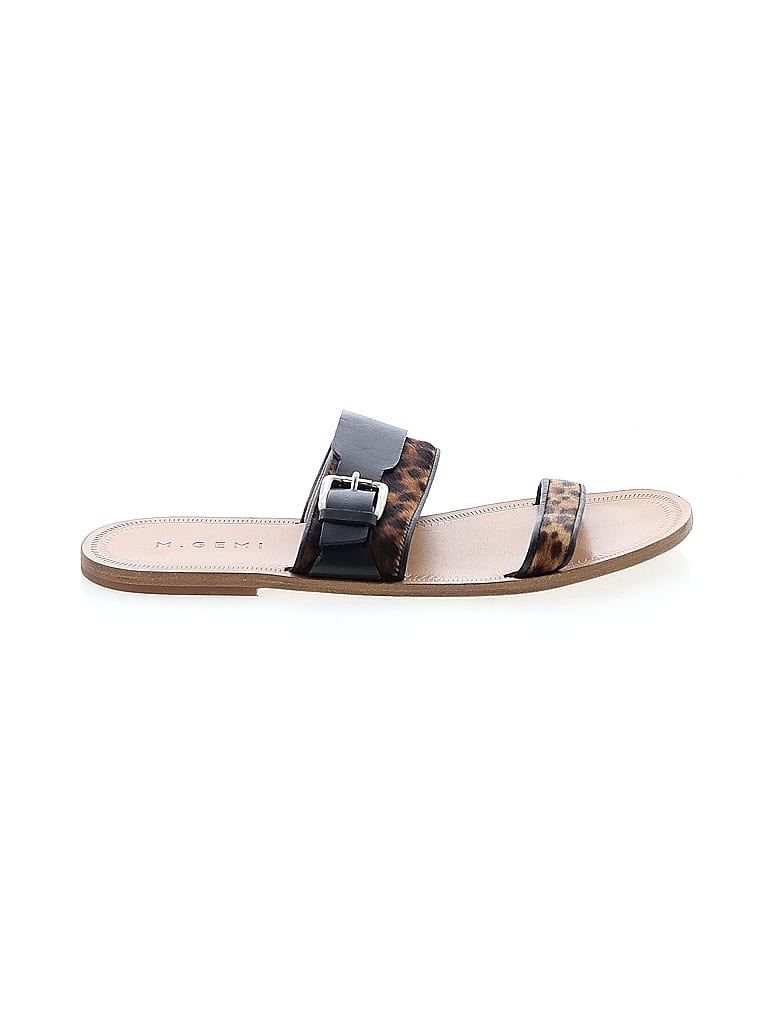 M. Gemi Brown Tan Sandals Size EU 39 1/2 - photo 1