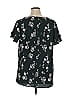Lane Bryant 100% Polyester Black Short Sleeve Blouse Size 14 - photo 2