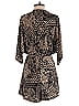 Veronica M. Animal Print Gold Ivory Romper Size S - photo 2