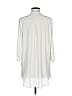 Lush 100% Polyester Ivory White 3/4 Sleeve Blouse Size M - photo 2