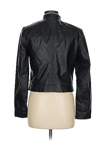 MICHAEL Michael Kors Leather Jacket (view 2)