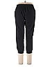 Apana Solid Black Casual Pants Size L - photo 2