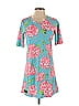 Simply Southern 100% Cotton Teal Casual Dress Size XS - photo 1