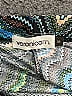 Veronica M. Chevron-herringbone Teal Casual Pants Size S - photo 3