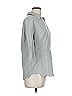 Soft Surroundings Gray 3/4 Sleeve Button-Down Shirt Size L - photo 4