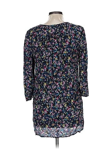 Fei 3/4 Sleeve Silk Top (view 2)