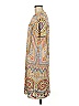 ETRO Paisley Tan Ivory Casual Dress Size EU (IT) 46 / US 10 - photo 5