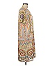 ETRO Paisley Tan Ivory Casual Dress Size EU (IT) 46 / US 10 - photo 4
