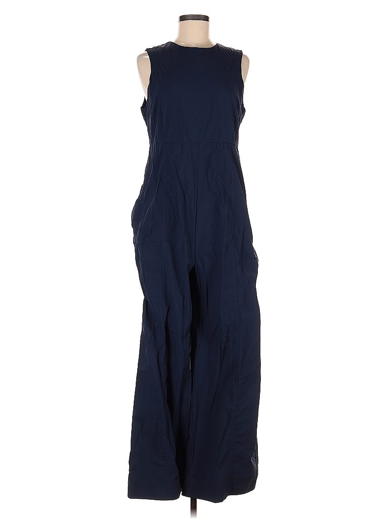 Sweaty Betty 100% Recycled Polyester Solid Blue Jumpsuit Size M - photo 1