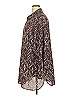 Foxcroft 100% Polyester Paisley Burgundy 3/4 Sleeve Blouse Size 18 - photo 5