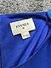 Everly 100% Polyester Solid Blue Casual Dress Size M - photo 6