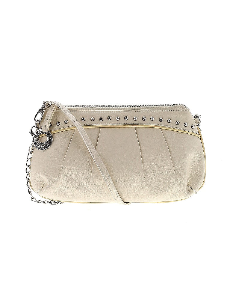 Brighton 100% Leather Ivory Leather Satchel One size - photo 1