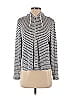 Jack by BB Dakota Stripes Gray Zip Up Hoodie Size S - photo 1