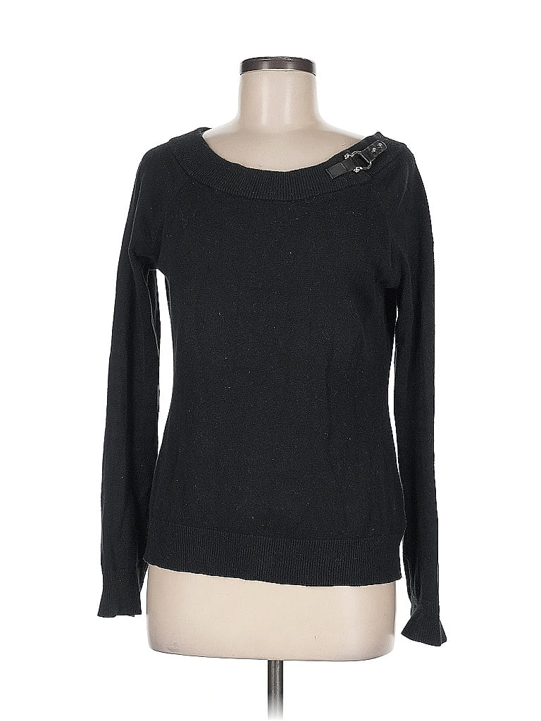 Pre-owned Polo Ralph Lauren Pullover Sweater In Black