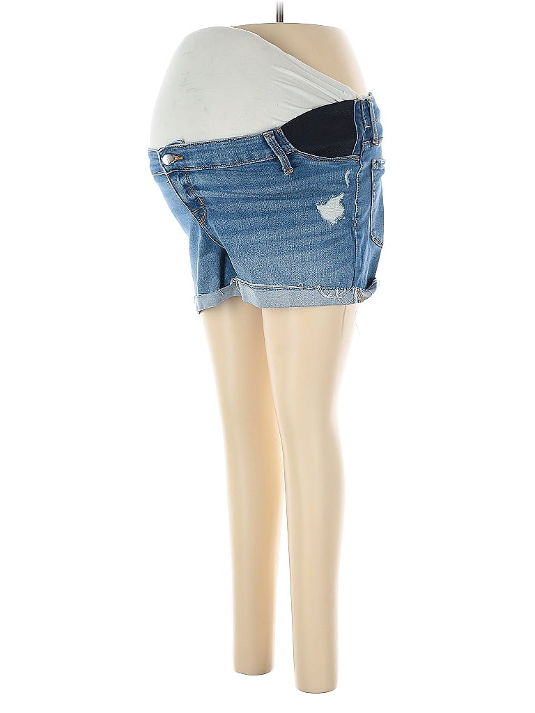 Ingrid + Isabel Blue Denim Shorts Size 8 - photo 1