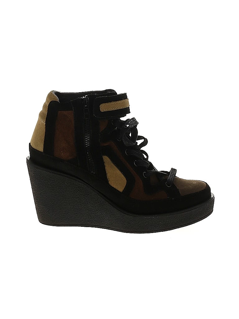 Pierre Hardy Camo Brown Black Ankle Boots Size EU 41 - photo 1