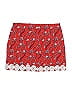 Crown & Ivy Graphic Red Casual Skirt Size 8 - photo 2