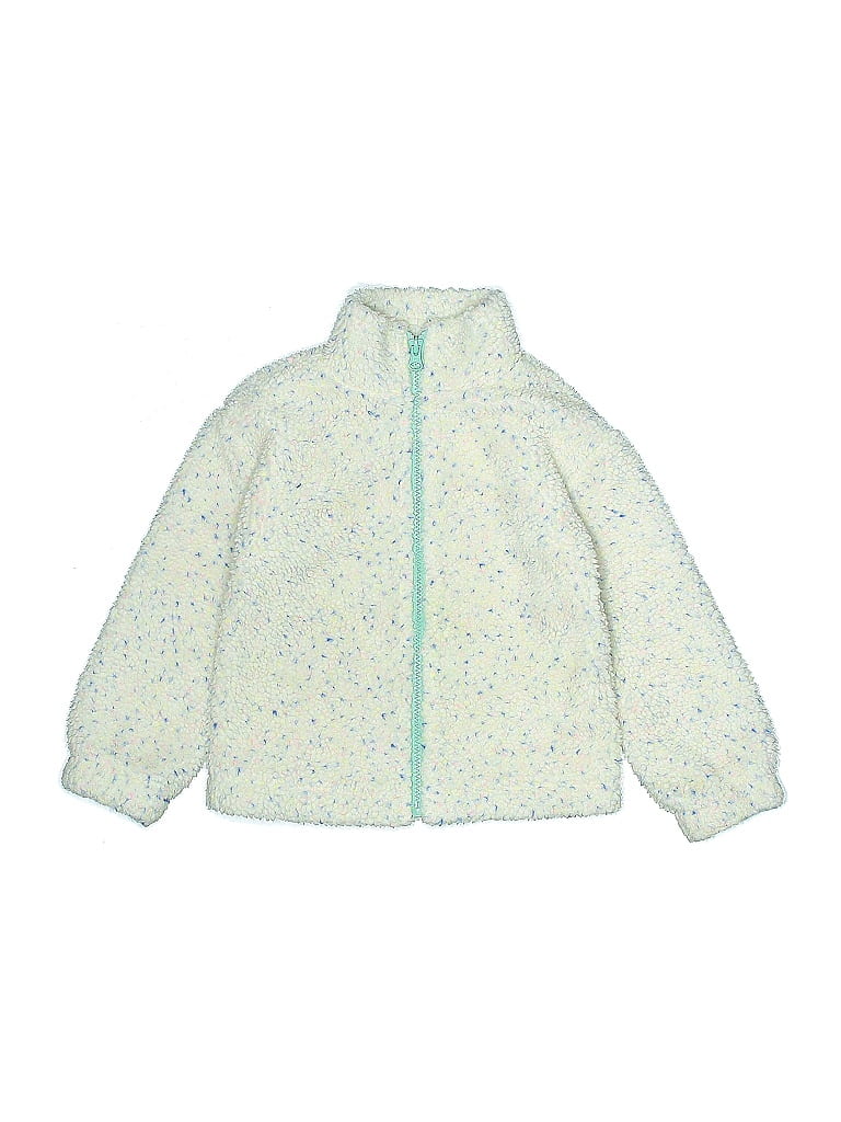Crewcuts Outlet 100% Polyester Floral White Jacket Size 4 - photo 1