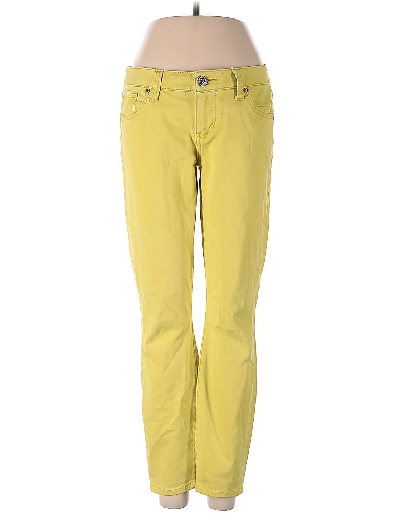 Pre-owned Cabi Casual Pants In Yellow