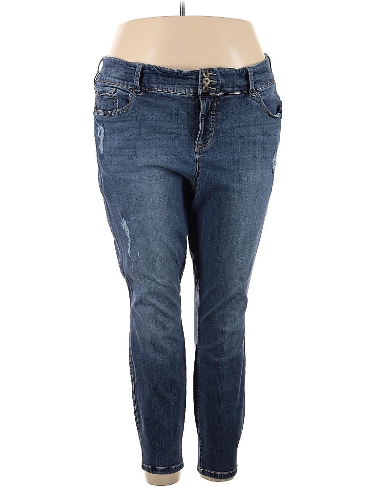 Pre-owned Torrid Jeans In Blue