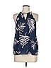 Violet & Claire 100% Polyester Blue Sleeveless Blouse Size M - photo 1