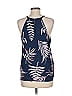 Violet & Claire 100% Polyester Blue Sleeveless Blouse Size M - photo 2