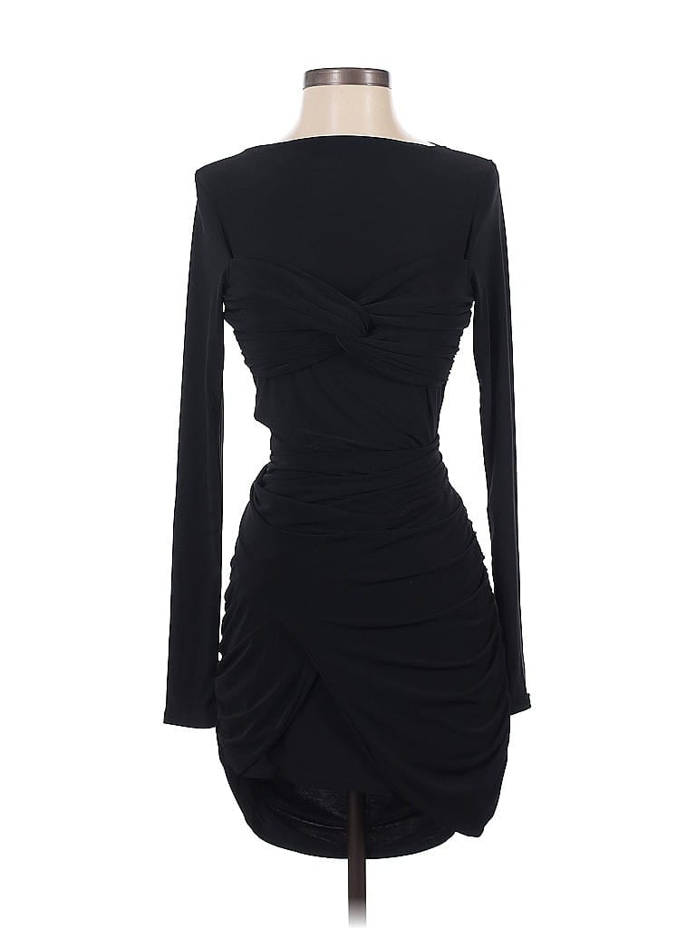 Pre-owned Boohoo Cocktail Dress In Black