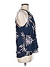 Violet & Claire 100% Polyester Blue Sleeveless Blouse Size M - photo 4