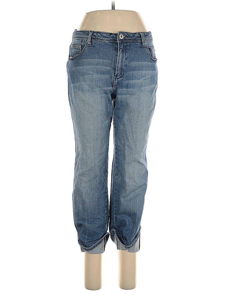 LA Blues Blue Jeans Size 12 - photo 1