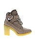 Alexander Wang Gray Tan Ankle Boots Size EU 35 - photo 1