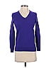 C by Bloomingdales 100% Cashmere Purple Cashmere Pullover Sweater Size S - photo 1