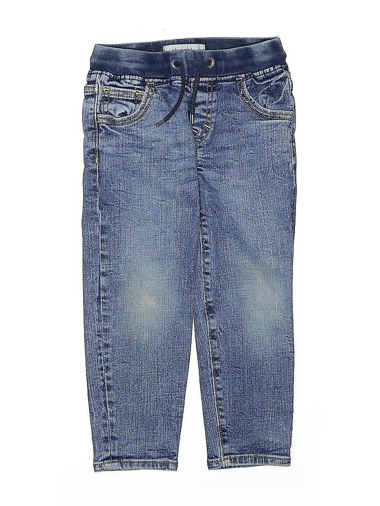 Gymboree Paisley Blue Jeans Size 3T - photo 1