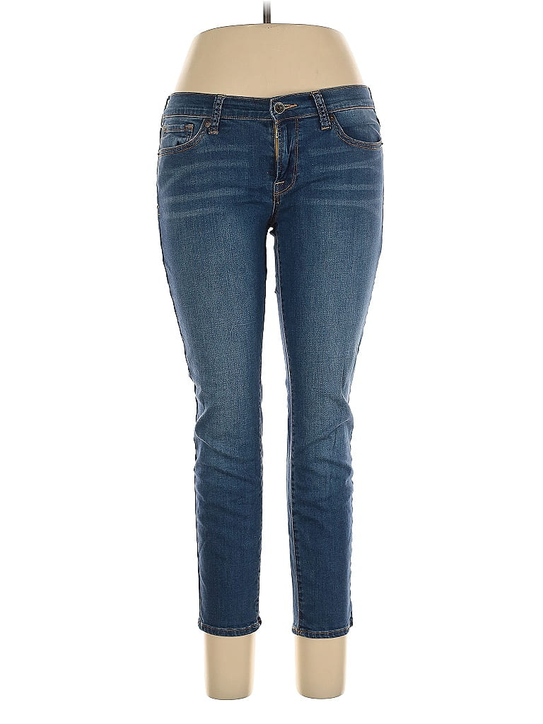 Lucky Brand Hearts Blue Jeans Size 10 - photo 1