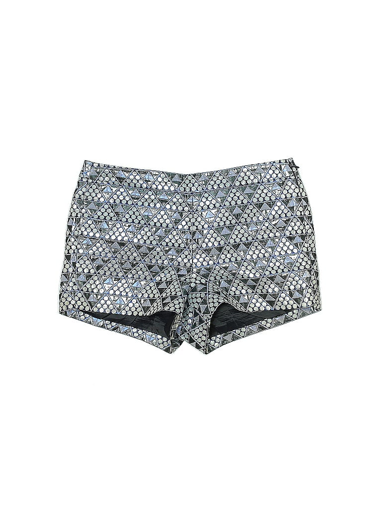 J.Crew Collection Graphic Blue Shorts Size 10 - photo 1