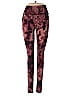 Victoria's Secret Tie-dye Burgundy Leggings Size 4 - photo 1