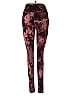 Victoria's Secret Tie-dye Burgundy Leggings Size 4 - photo 2