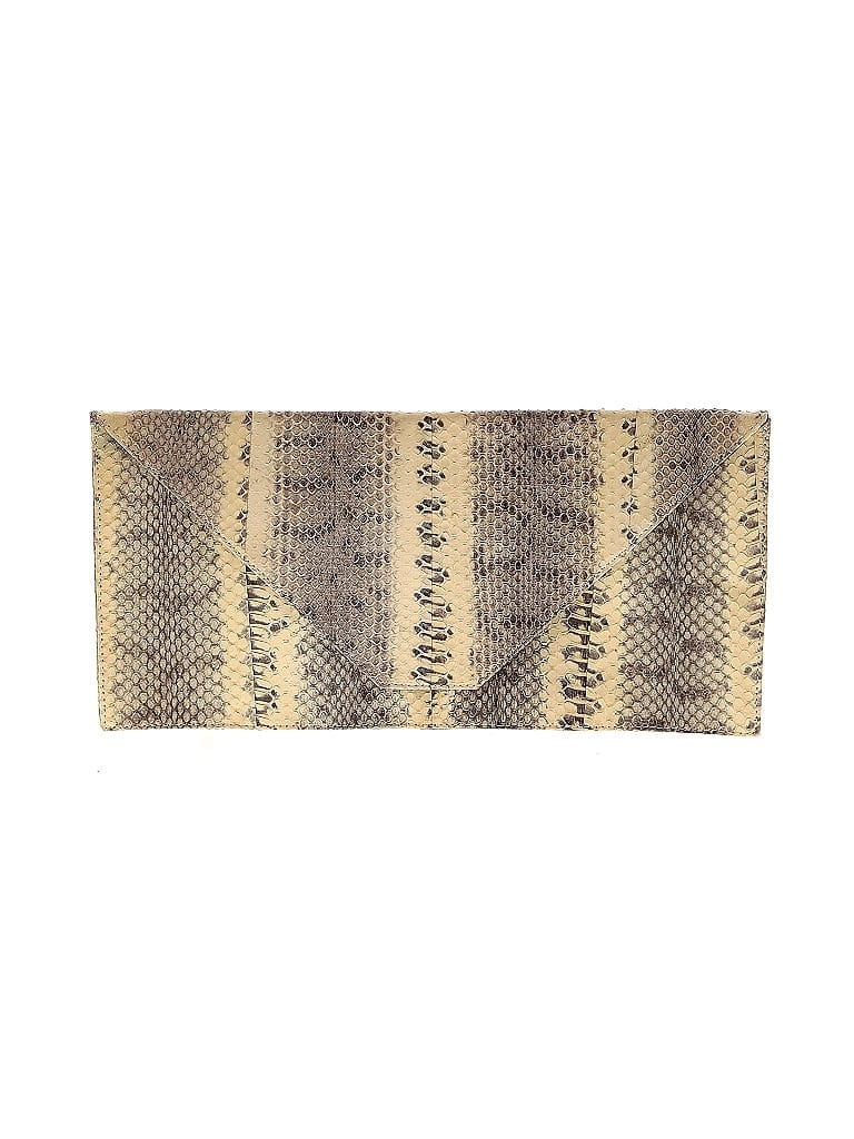 Beirn Gold Ivory Clutch One size - photo 1