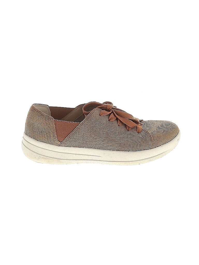 FitFlop Tweed Brown Sneakers Size 6 1/2 - photo 1