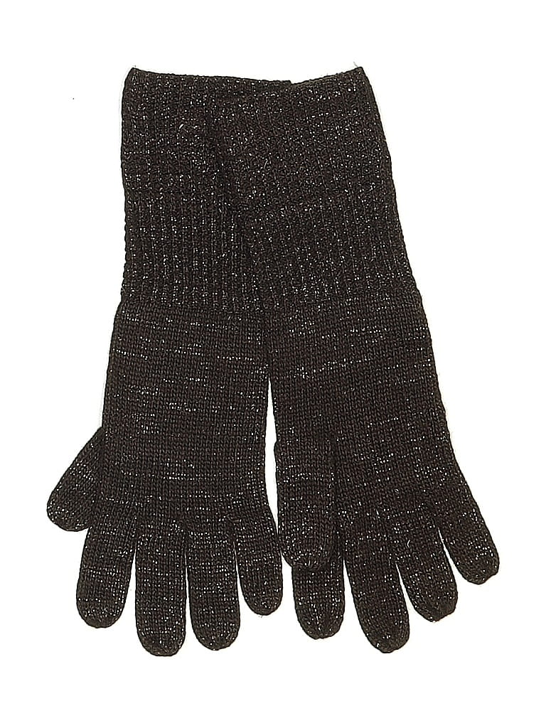 Coach Black Brown Gloves One size - photo 1