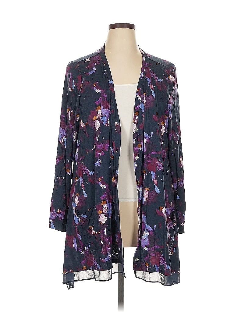 LOGO by Lori Goldstein Purple Kimono Size 2X - photo 1
