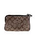 Coach Factory 100% Leather Brown Tan Leather Wristlet One size - photo 2