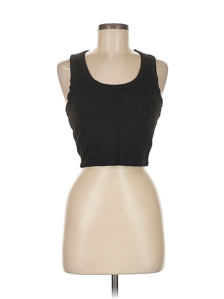 Pre-owned Asos Design Tank Top Black Strapless Neckline Tops